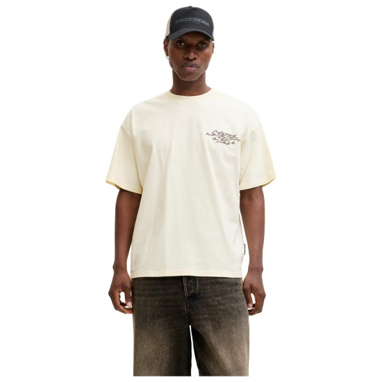 Jack & Jones Ανδρική κοντομάνικη μπλούζα Dust Script Back Crew Neck T-Shirt